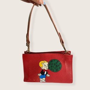 Valentina made in Italy leather handbag